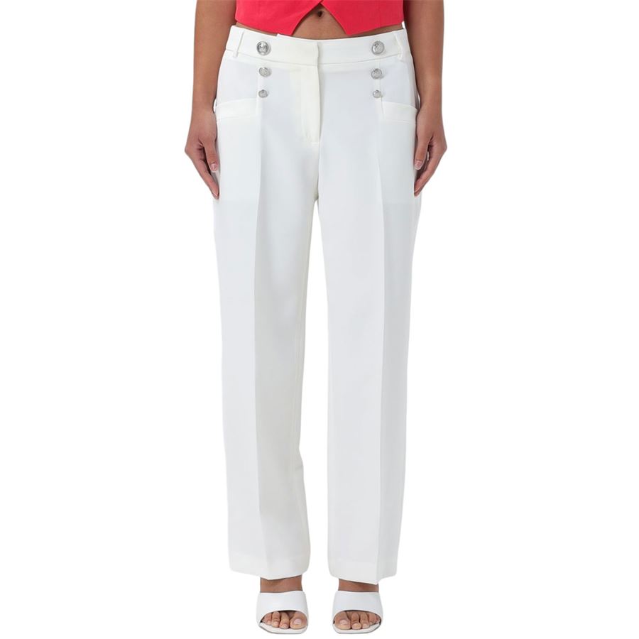 Pantaloni cropped con bottoni Liu Jo | MA4164TS89610701